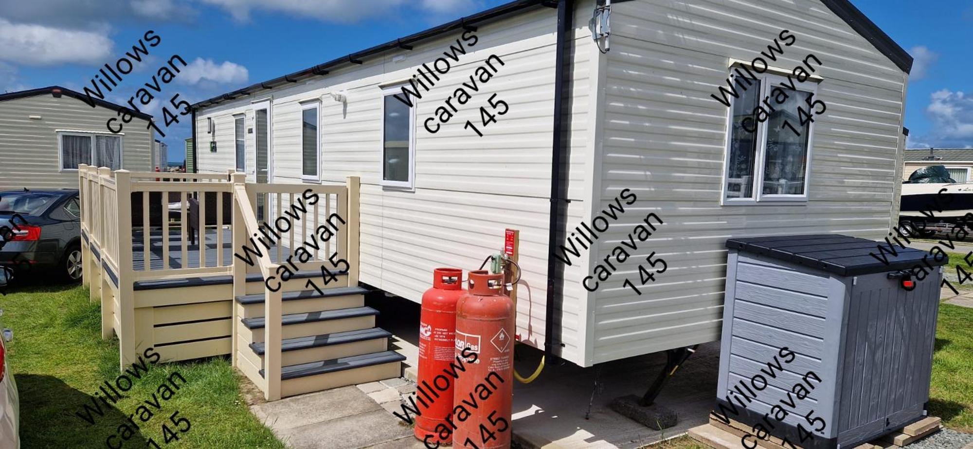 Willows Caravan 145 Llanddwywe Exterior foto